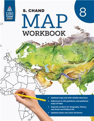 S Chand Map Workbook  Class 8