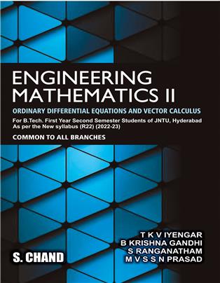 Engineering Mathematics-II (Ordinary Differential Equations and Vector Calculus)