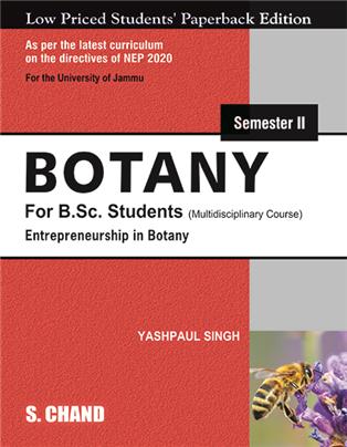 Botany for B.Sc. Students Semester II: Entrepreneurship in Botany ( NEP 2020 – Jammu )