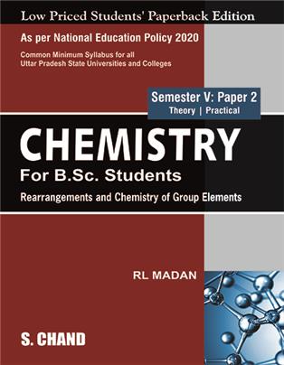 Chemistry for B.Sc. Students Semester V : Paper 2 | Rearrangements and Chemistry of Group Elements | NEP 2020 – For the Uttar Pradesh