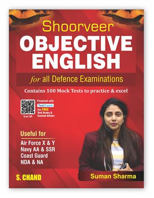 Shoorveer Objective English For all Defence Examinations With 100 Mock Test