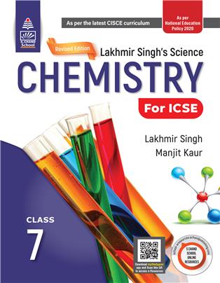 Revised Lakhmir Singh's Science ICSE Chemistry 7