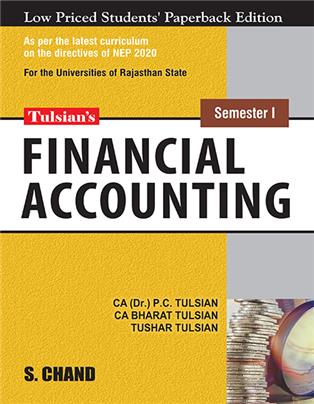 Tulsian’s Financial Accounting Semester I : NEP 2020 – For the Universities of Rajasthan State
