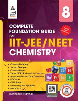 Complete Foundation Guide for IIT-JEE-NEET Chemistry Class 8