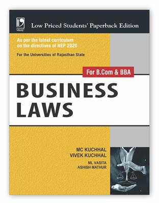 Business Law Semester I : NEP 2020 For the Universities of Rajasthan State