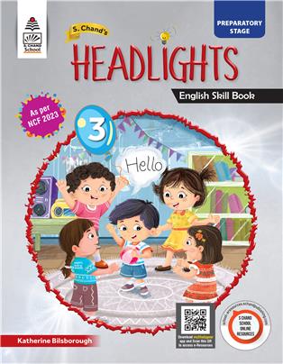 S Chand's Headlights Class 3  English Skill Book