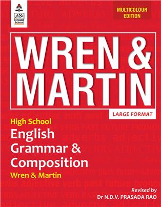High School English Grammar and Composition (Multicolour)