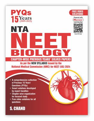 PYQs 15 Years (2009-2023) NTA NEET Biology: As per the New Syllabus 2024