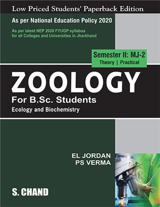 Zoology For B.Sc. Students Semester II: MJ-2 | Ecology and Biochemistry - NEP 2020 Jharkhand