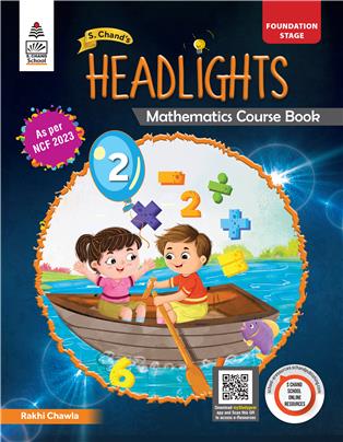 S Chand's Headlights Class 2  Mathematics Course Book