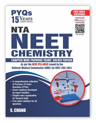 PYQs 15 Years (2009-2023) NTA NEET Chemistry: As per the New Syllabus 2024