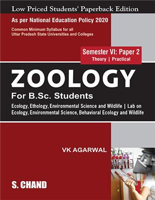 Zoology For B.Sc. Students Semester VI: Paper 2 | Ecology, Ethology, Environmental Science and Wildlife | Lab on Ecology, Environmental Science Behavioral Ecology and Wildlife - NEP 2020 Uttar Pradesh