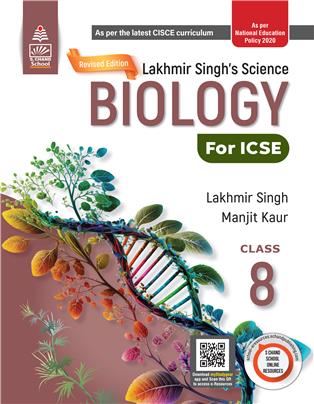 Revised Lakhmir Singh's Science Biology for ICSE Class 8