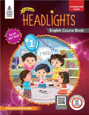 S Chand's Headlights Class 1 English Course Book