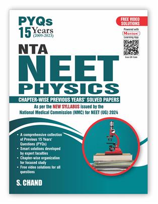 PYQs 15 Years (2009-2023) NTA NEET Physics: As per the New Syllabus 2024