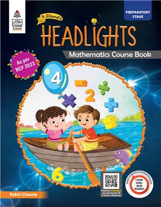 S Chand's Headlights Class 4  Mathematics Course Book