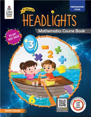 S Chand's Headlights Class 3  Mathematics Course Book