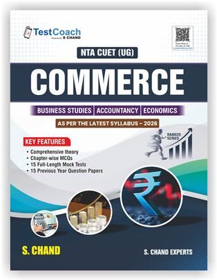 TestCoach NTA CUET (UG) 2026 Commerce | Business Studies + Accountancy + Economics TestCoach NTA CUET (UG) 2026 Commerce | Business Studies + Accountancy + Economics
