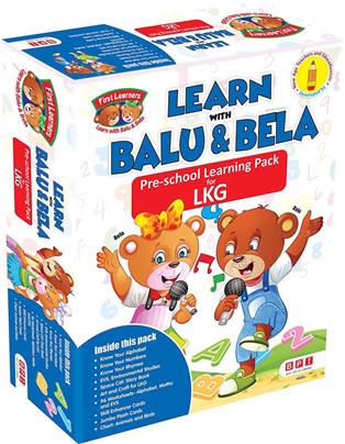 Learn with Balu & Bela LKG (Pack)