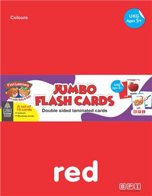 Jumbo Flash Cards