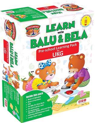 Learn with Balu & Bela UKG (Pack)