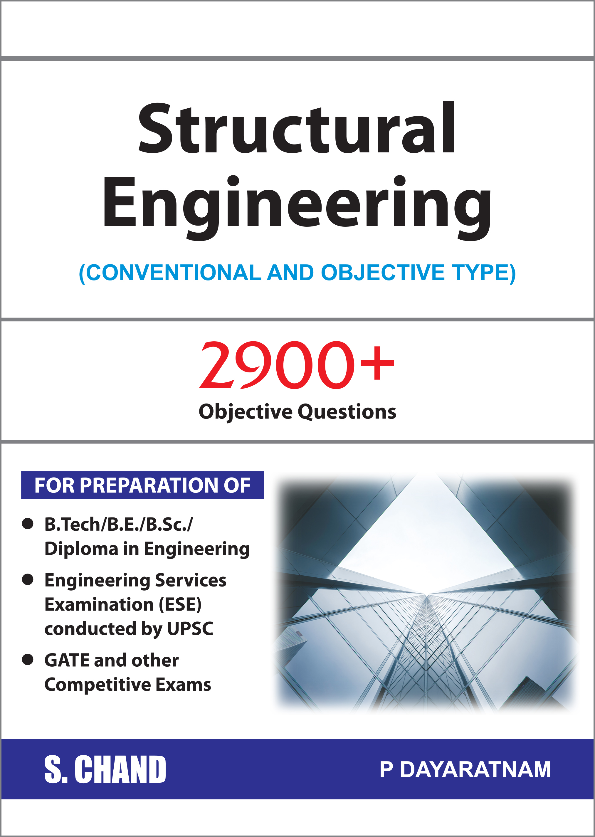 Structural Engineering (Conventional and Objective Type) by P Dayaratnam