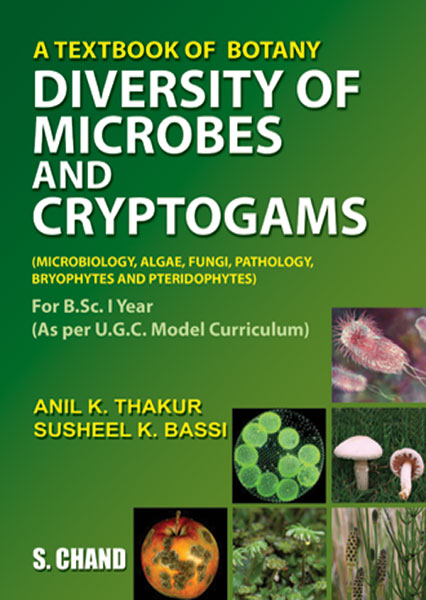 a textbook of botany diversity of microbes and cryptogams