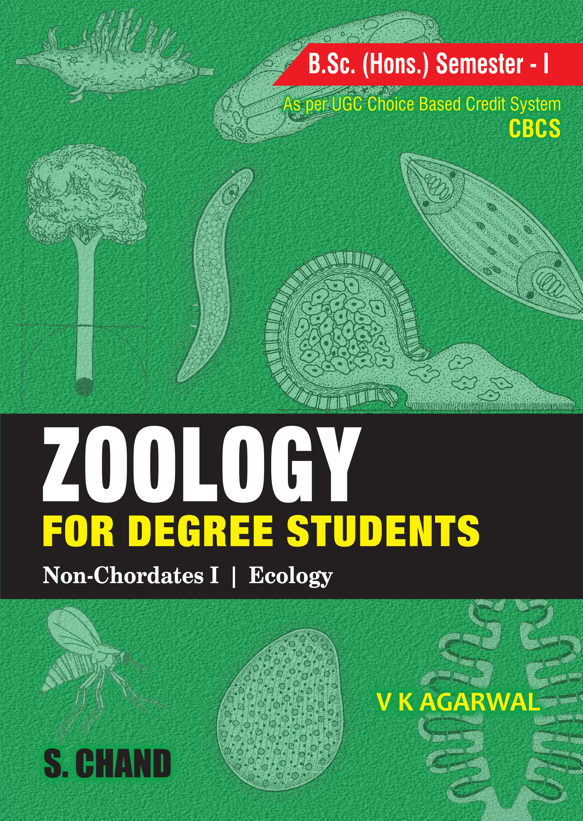 zoology for degree students b sc hons by dr v k agarwal zoology degree