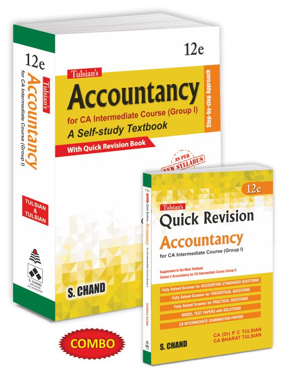 Tulsian’s Accountancy for CA Intermediate Course (Group I) with Quick
